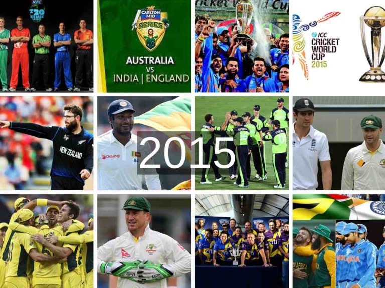 Rewind 2015: Highlights of the Cricket World