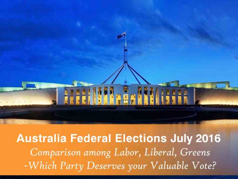 Australian Federal Elections 2016 – Which Party Deserves Your Vote?