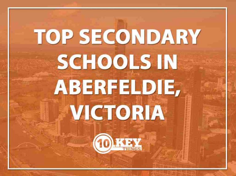 Top Secondary Schools Aberfeldie Victoria