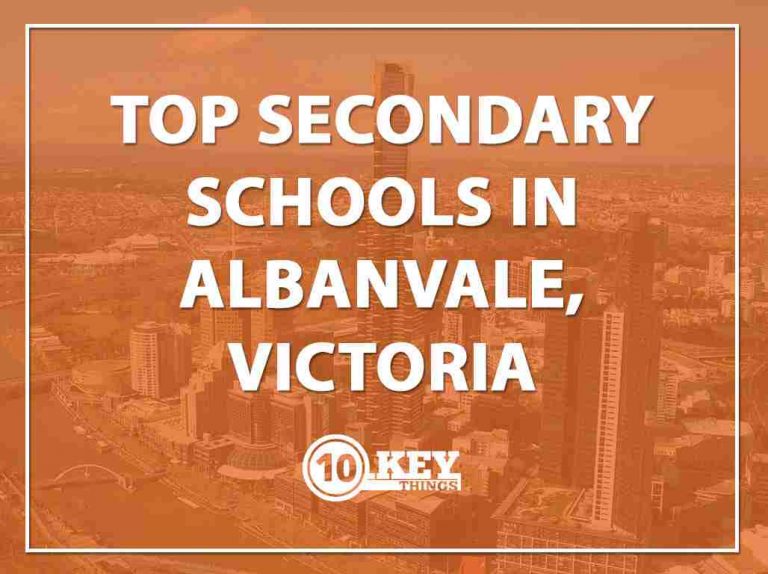 Top Secondary Schools Albanvale, Victoria