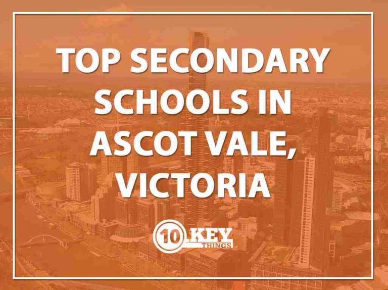 Top Secondary Schools Ascot Vale, Victoria