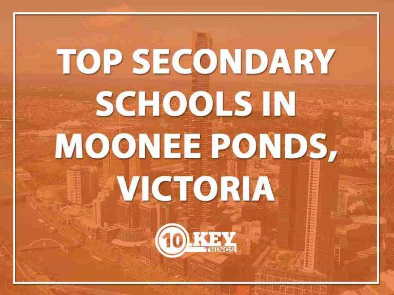 Top Secondary Schools Moonee Ponds Victoria