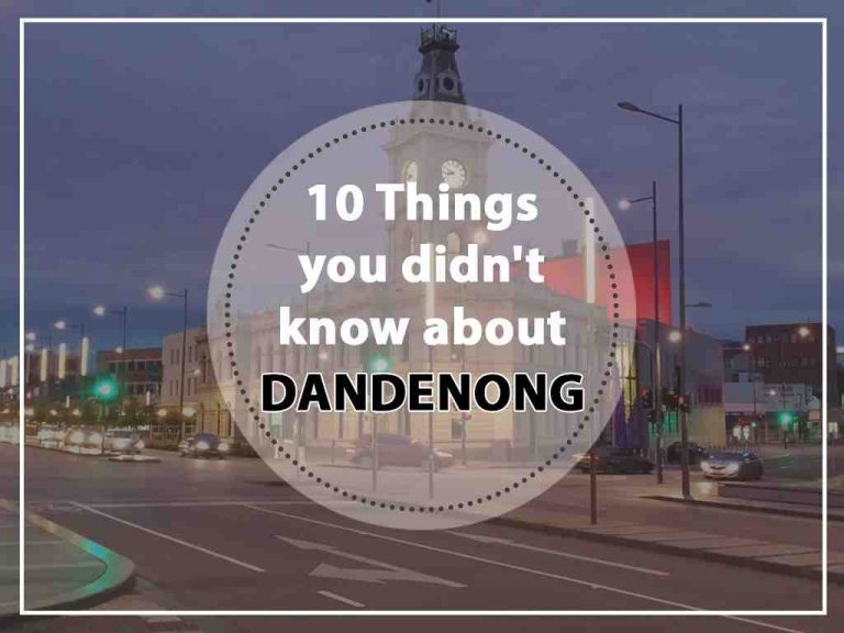 Did not know about Dandenong, Victoria